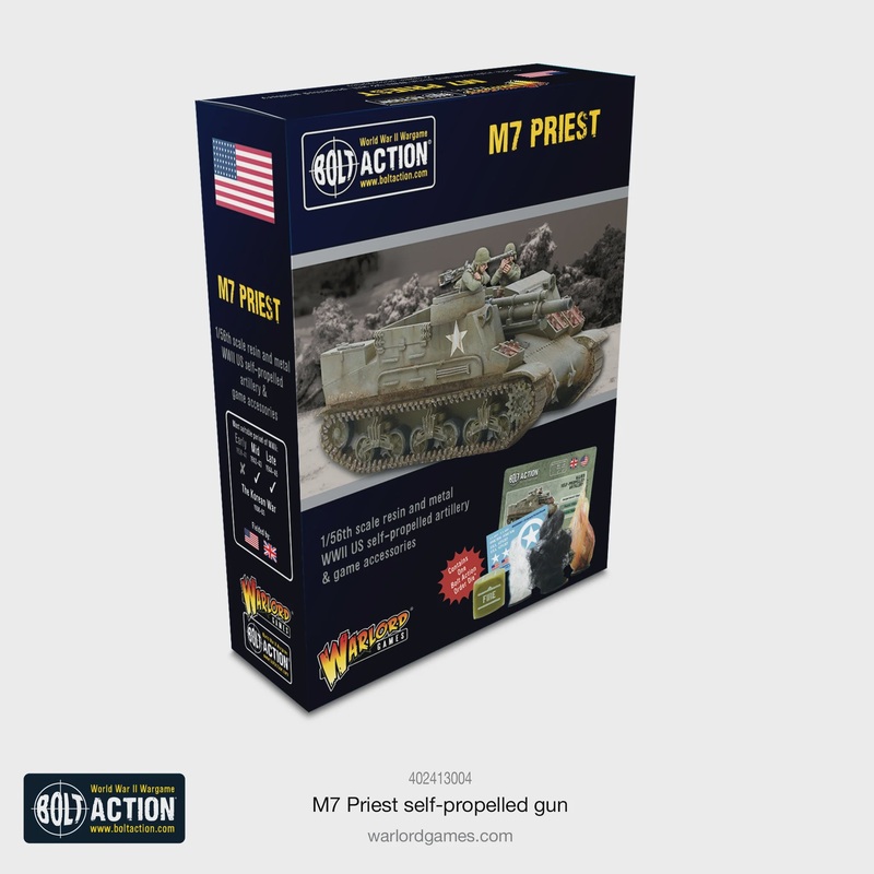 Warlord - Bolt Action  M7 Priest Self-Propelled Gun