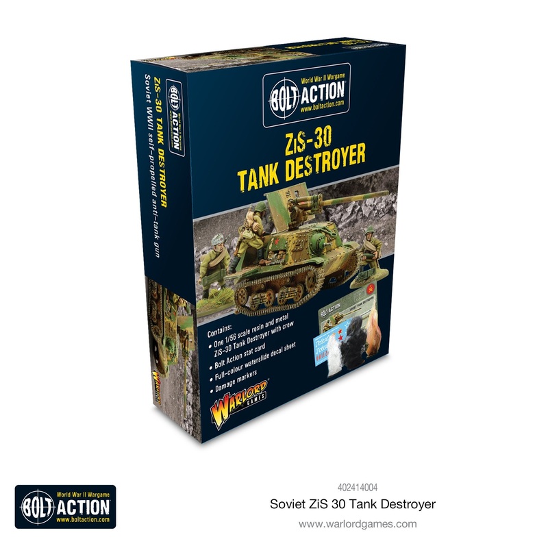 Warlord - Bolt Action  ZIS-30 Tank Destroyer