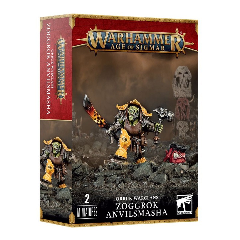 GW - Warhammer AOS Orruk Warclans: Zoggrok Anvilsmasha  (89-62)
