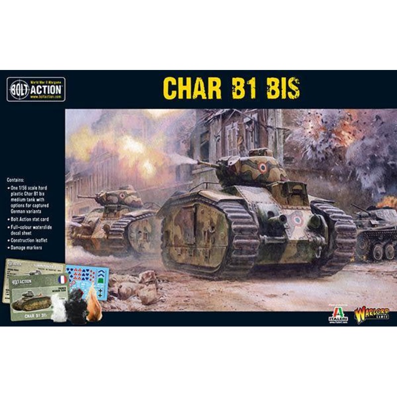 Warlord - Bolt Action  Char B1 BIS