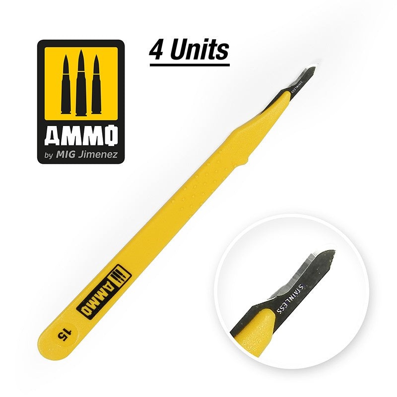 AMMO - 8693 Standard Blade Curved (4 pcs.)