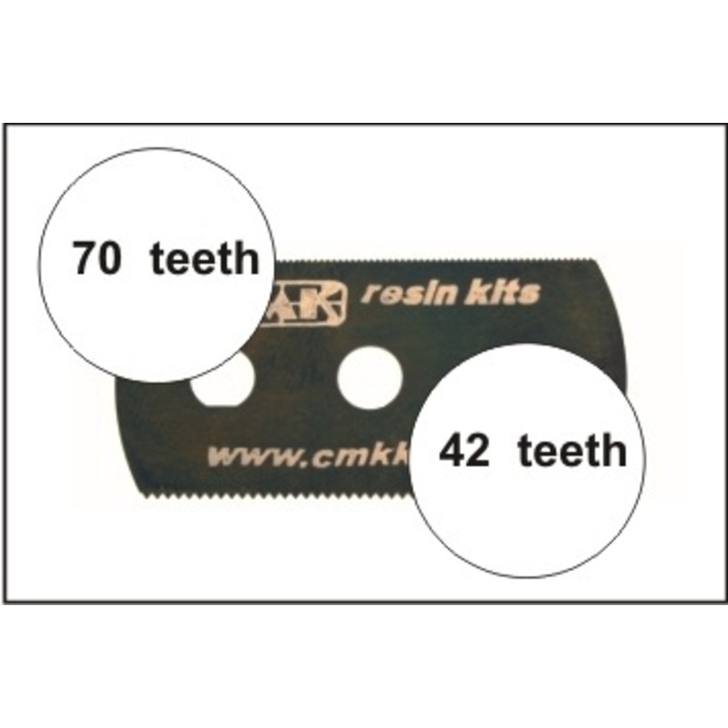 CMK - Razor Saw Blade 72/42 Tooth Ultra & Extra Smooth