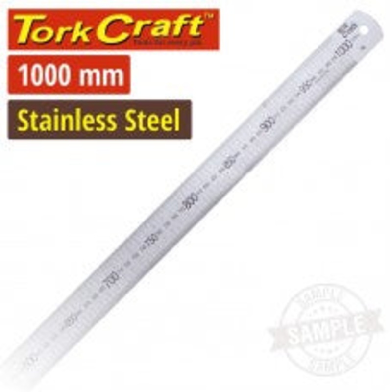 Tork Craft - Stainless Steel Ruler 1000 X 35 X 1.5mm