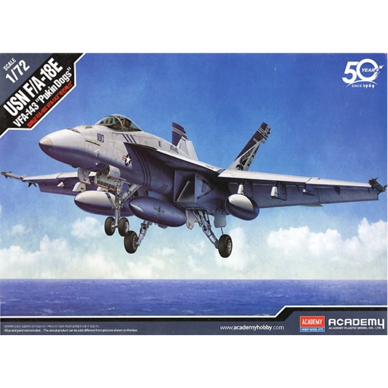 Academy - 1/72 USN F/A-18E "Pukin Dogs"