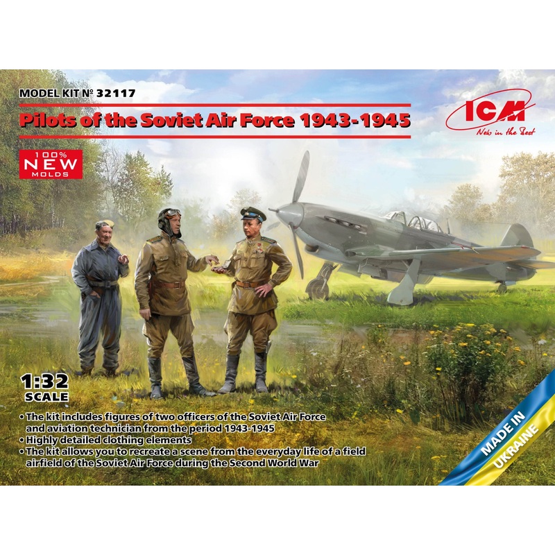 ICM - 1/32 Soviet Air Force Pilots