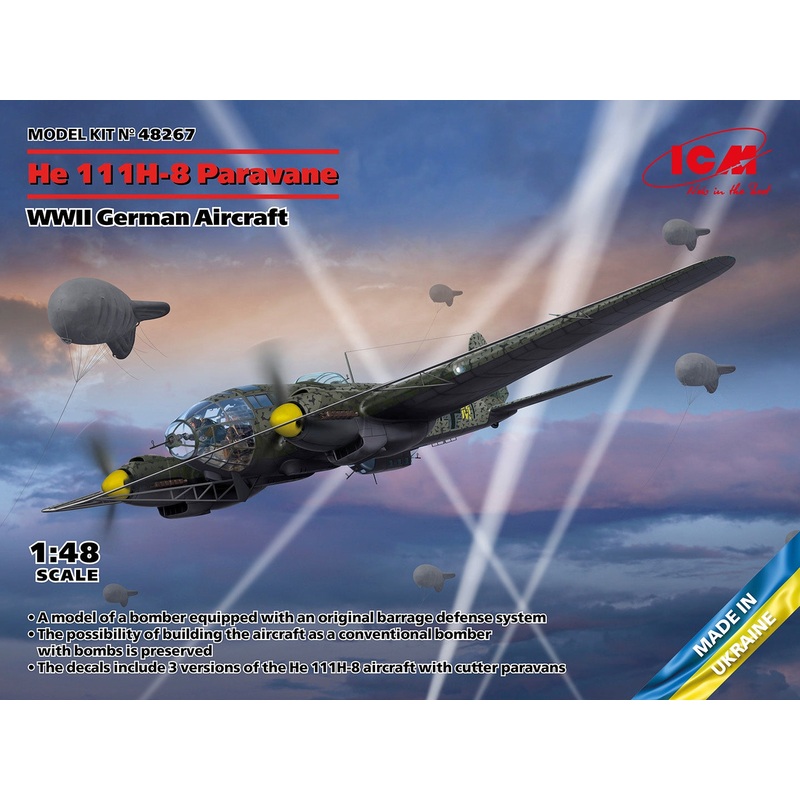 ICM - 1/48 He-111H-8 Paravane