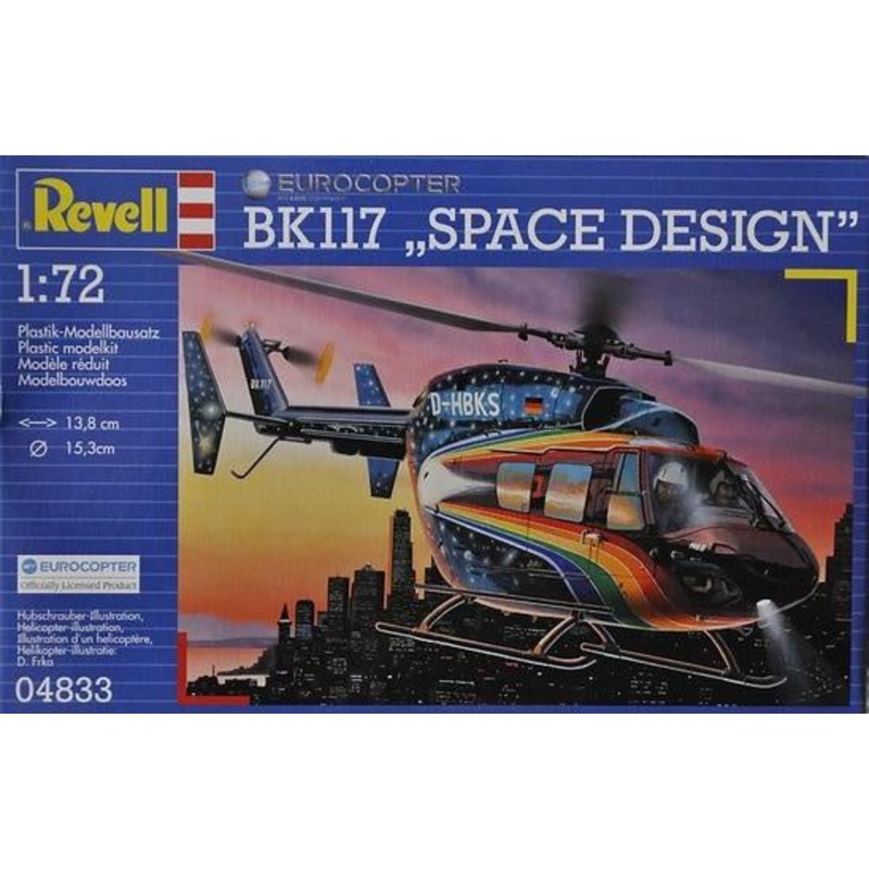 Revell - 1/72 Bk-117 Eurocopter "Space Design"