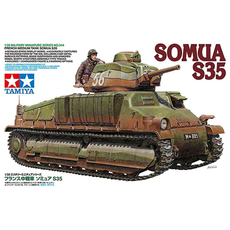 Tamiya - 1/35 Somua S35