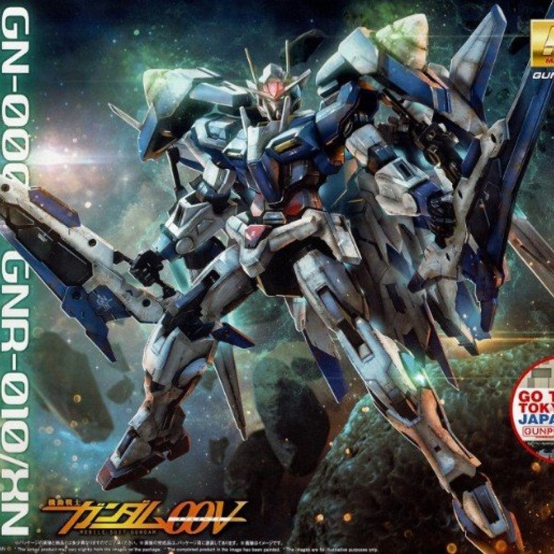 Bandai - 1/100 MG Gundam 00 & XN Raiser