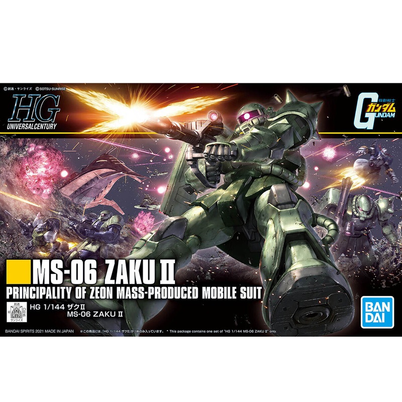 Bandai - 1/144 MS-06 Zaku II (HGUC)