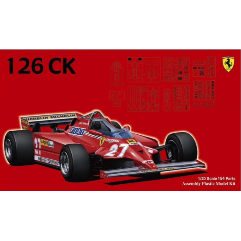 Fujimi - 1/20 Ferrari 126CK 1981