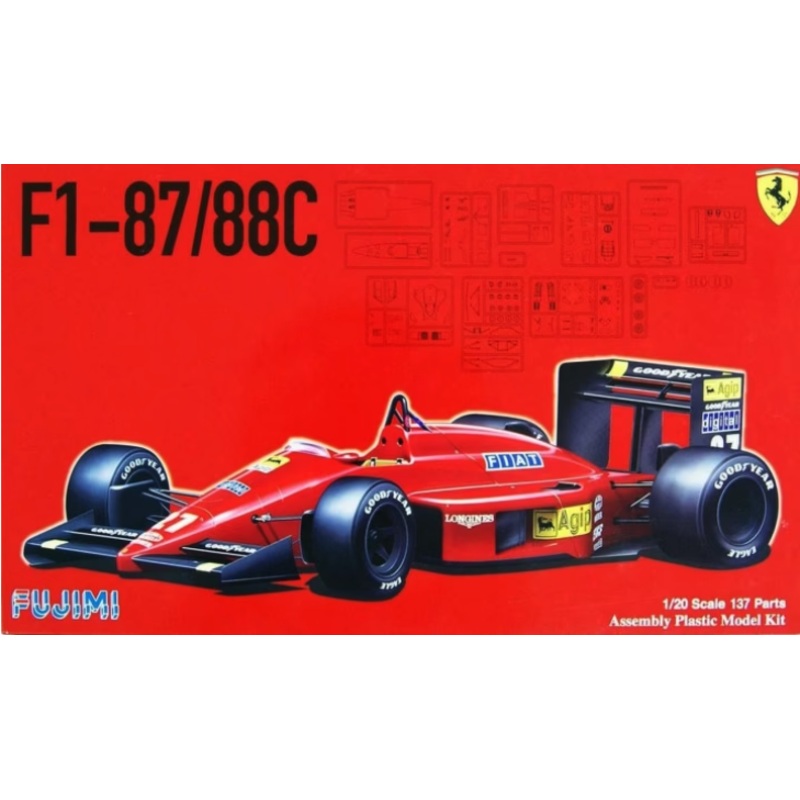 Fujimi - 1/20 Ferrari F1-87/88C