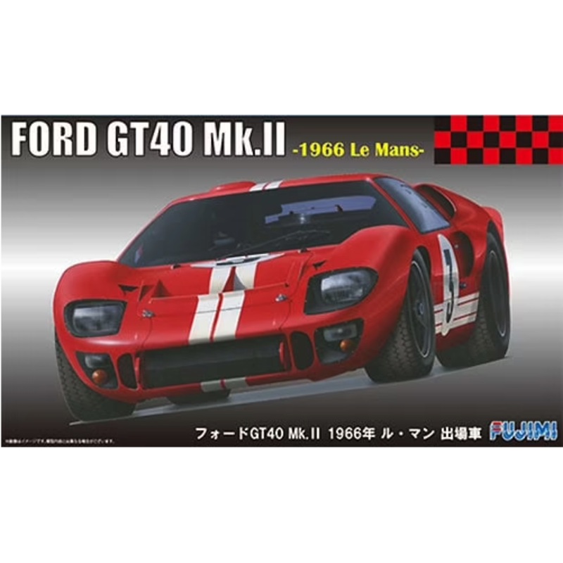 Fujimi - 1/24 Ford GT40 MK.II '66 Le Mans