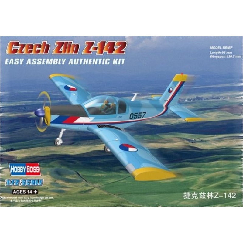 Hobby Boss - 1/72 Czech Zlin Z-142 (80282)