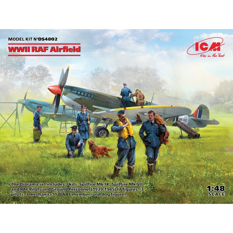 ICM - 1/48 WWII Raf Airfield