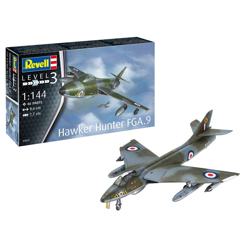Revell - 1/144 Hawker Hunter FGA.9