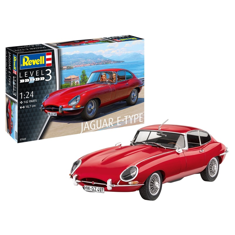 Revell - 1/24 Jaguar E-Type Coup