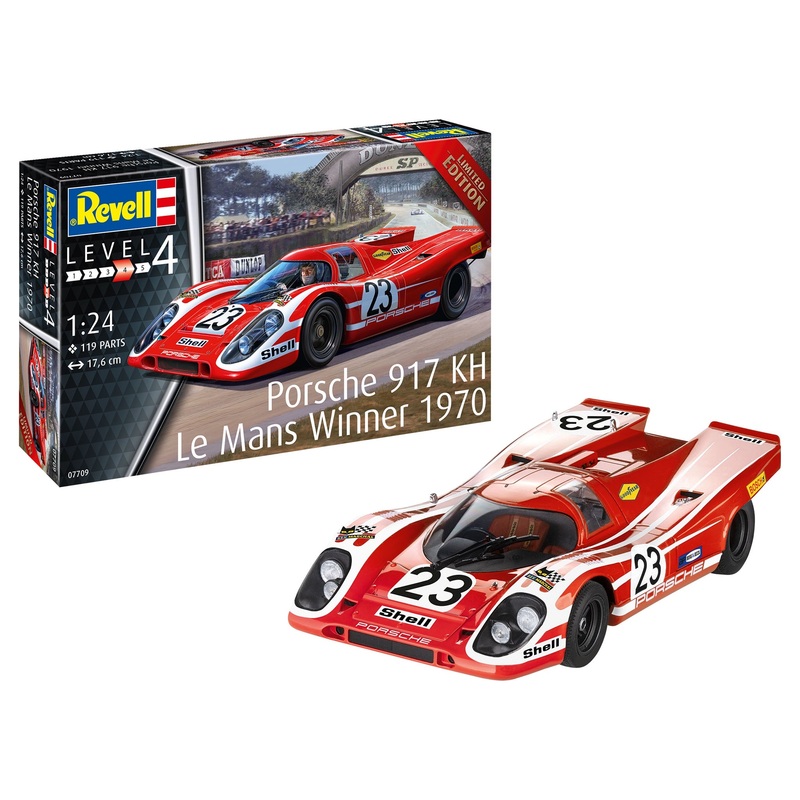 Revell - 1/24 Porsche 917 KH Le Mans Winner 1970