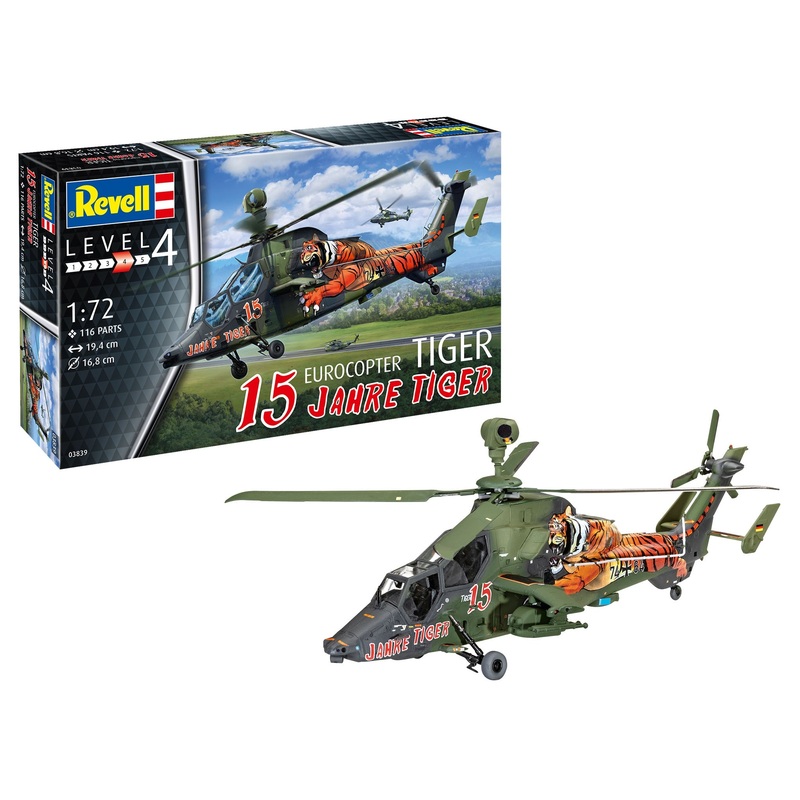 Revell - 1/72 Eurocopter Tiger "15 Jahre Tiger"