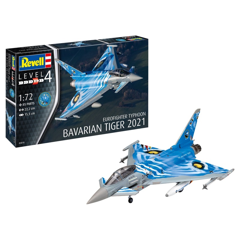 Revell - 1/72 Eurofighter Typhoon The Bavarian Tiger '21
