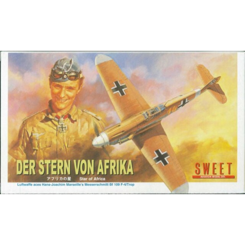 Sweet - 1/144 Bf109f-4 Trop - Twin Pack