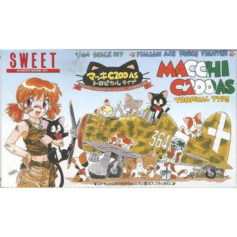 Sweet - 1/144 Macchi MC.200 Tropical - Twin Pack