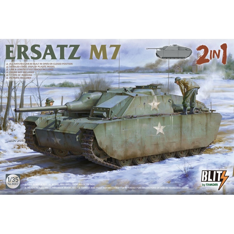 Takom - 1/35 ERSATZ M7 2 in 1