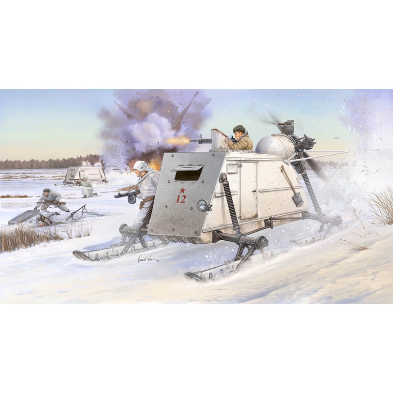 Trumpeter - 1/35 Soviet Nkl-26 Armoured Aerosan