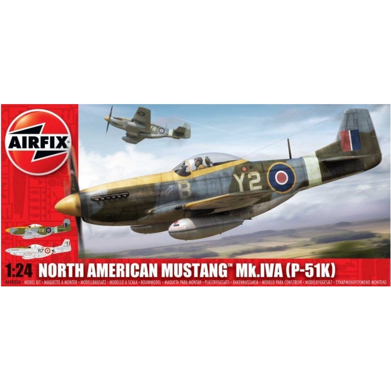 Airfix - 1/24 North American P-51k Mustang
