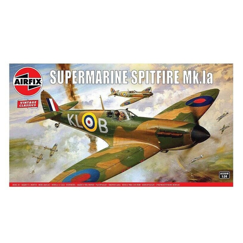 Airfix - 1/24 Supermarine Spitfire Mk1A (Vintage Classic)