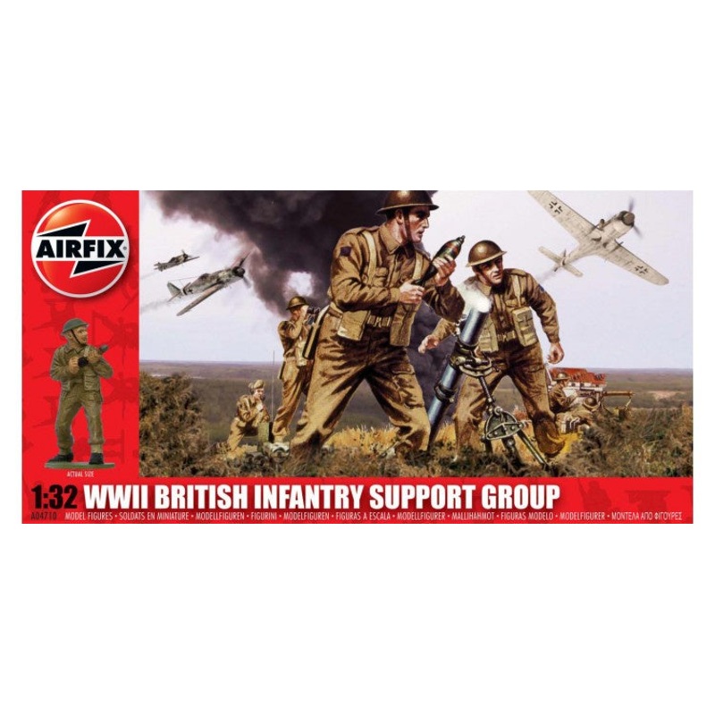 Airfix - 1/32 British Infantry Support