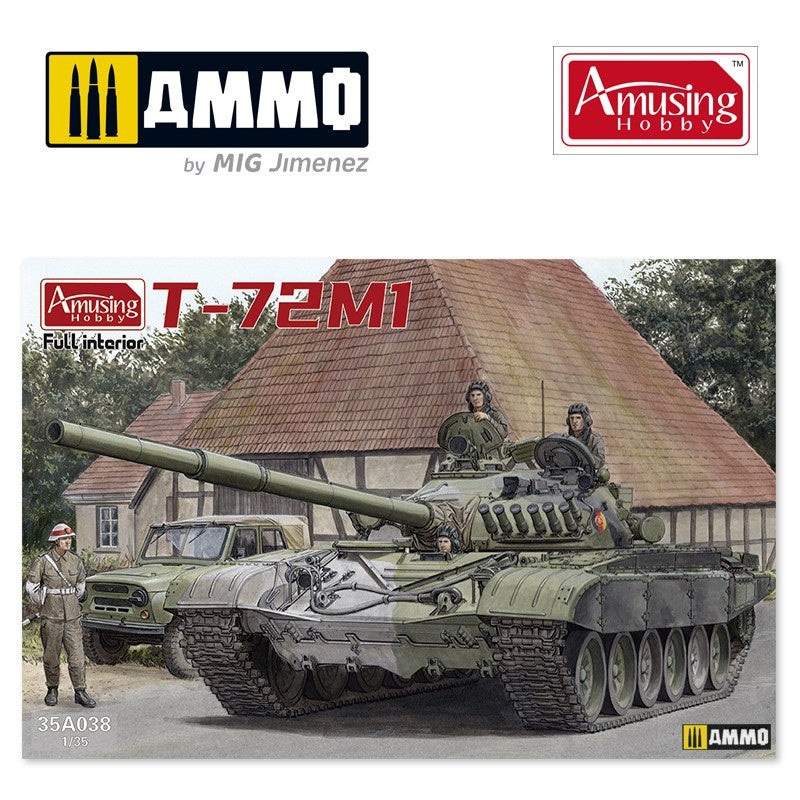 Amusing Hobby - 1/35 T-72M / M1