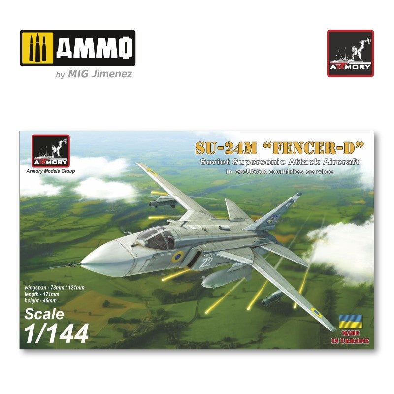 ARMORY - 1/144 Sukhoj Su-24M Fencer in ex-USSR Countries Service (USSR, Ukraine, Belarus)