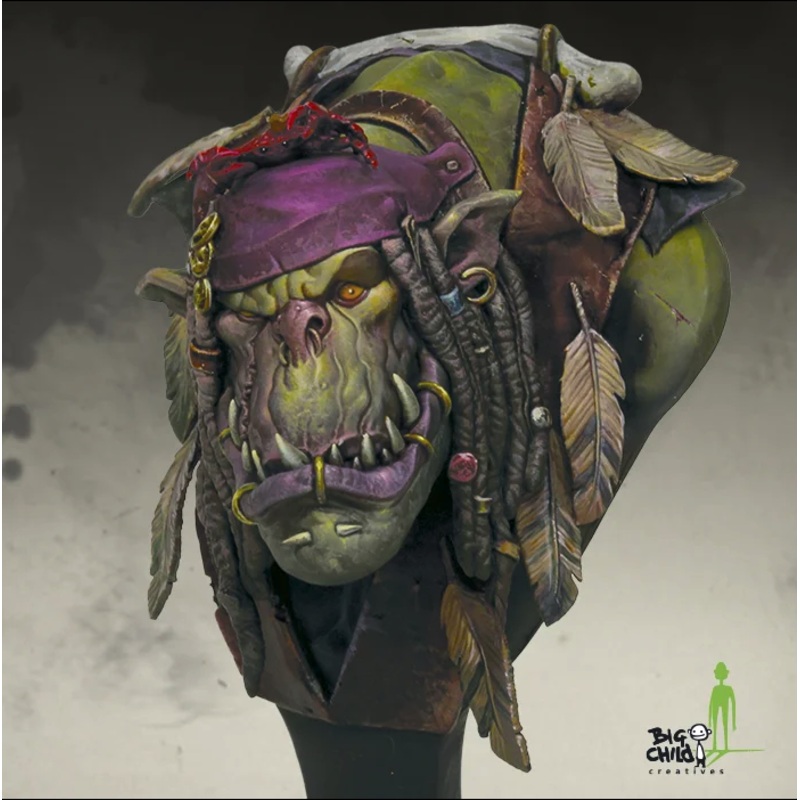 Big Child Creatives - 1/12 Papa Jambo the Mighty Shaman Bust