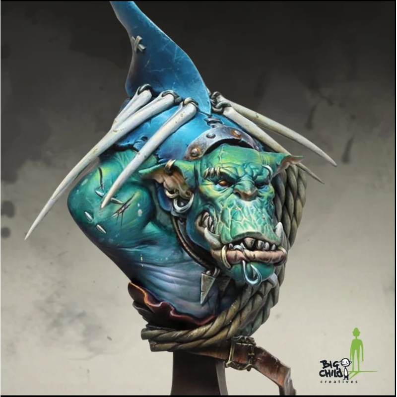 Big Child Creatives - 1/12 Sharki the Shark Hunter Bust