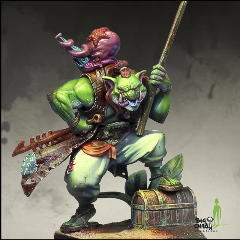 Big Child Creatives - 75mm Gurkhan the Fearless Hunter