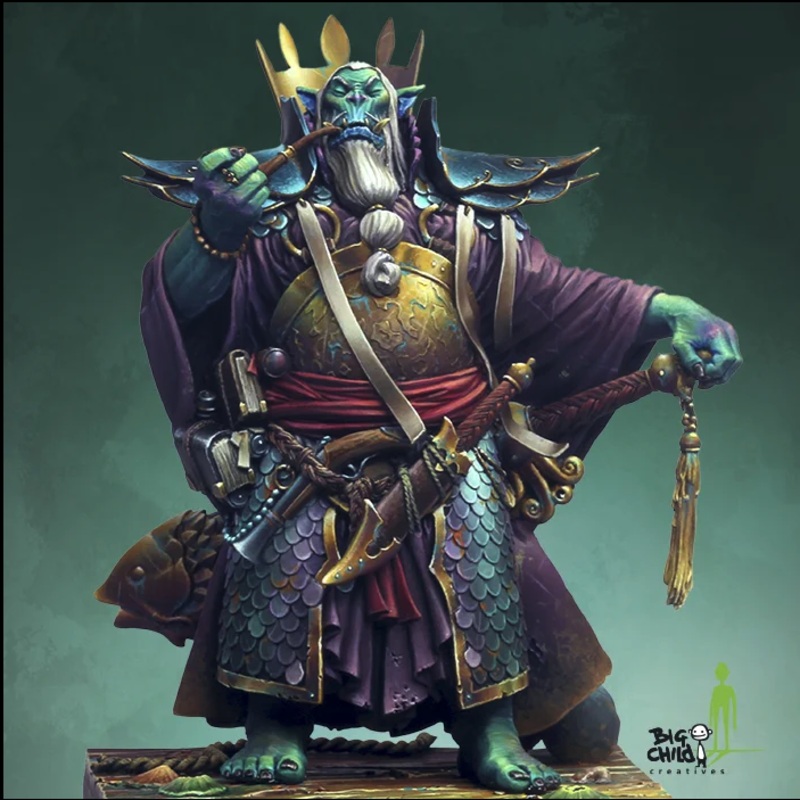 Big Child Creatives - 75mm Zhou Kang the Dragon King