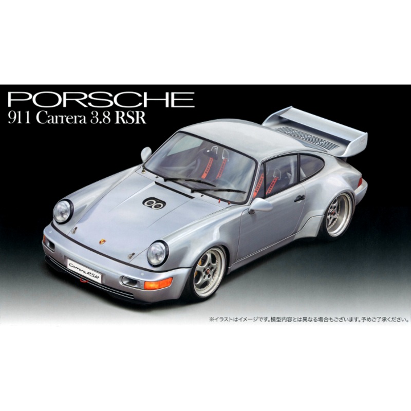 Fujimi - 1/24 Porsche 911 Carrera 3.8 RSR