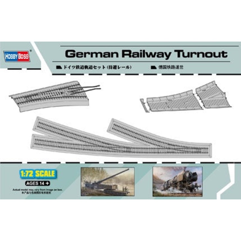 Hobby Boss - 1/72 German Railway Turnout