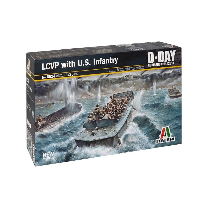 Italeri - 1/35 LCVP w/ US Infantry