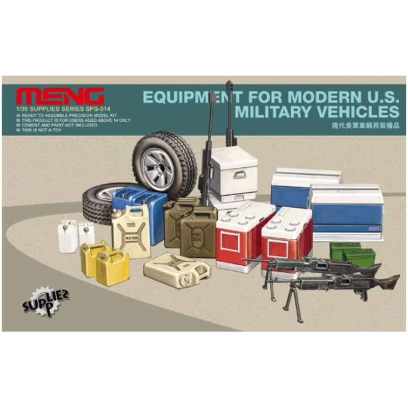 MENG - 1/35 Equipment for Modern U.S. Military Vehicles