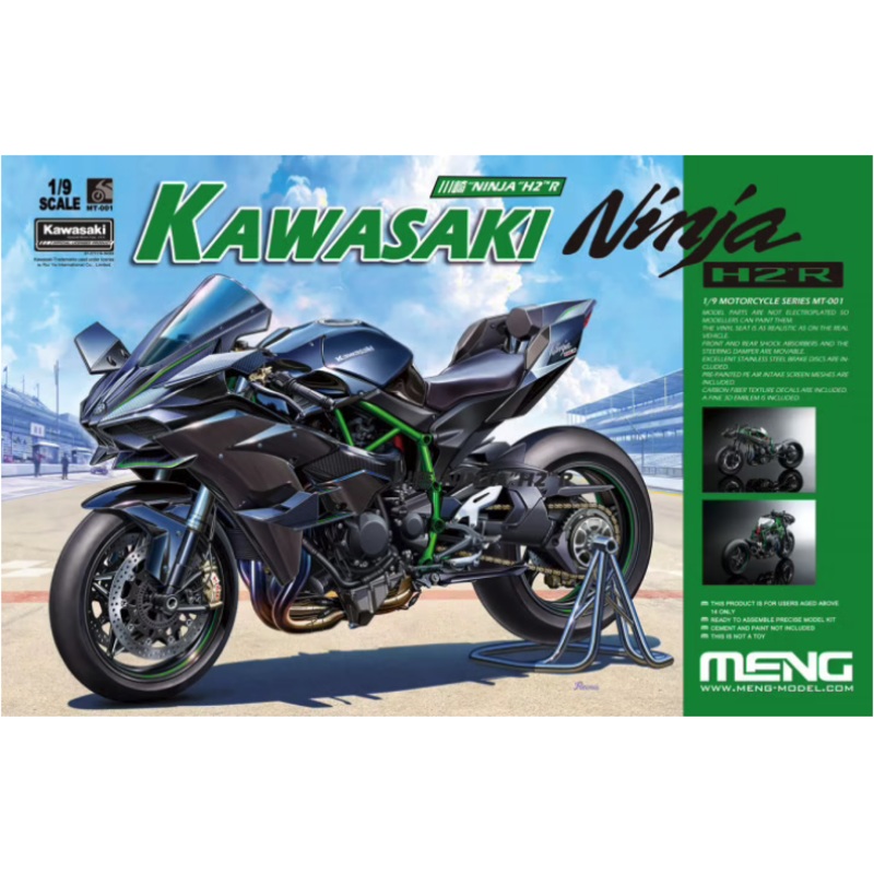MENG - 1/9 Kawasaki Ninja H2R
