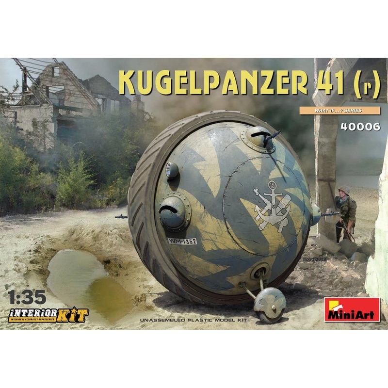 Miniart - 1/35 Kugelpanzer 41(r). (Interior Kit)