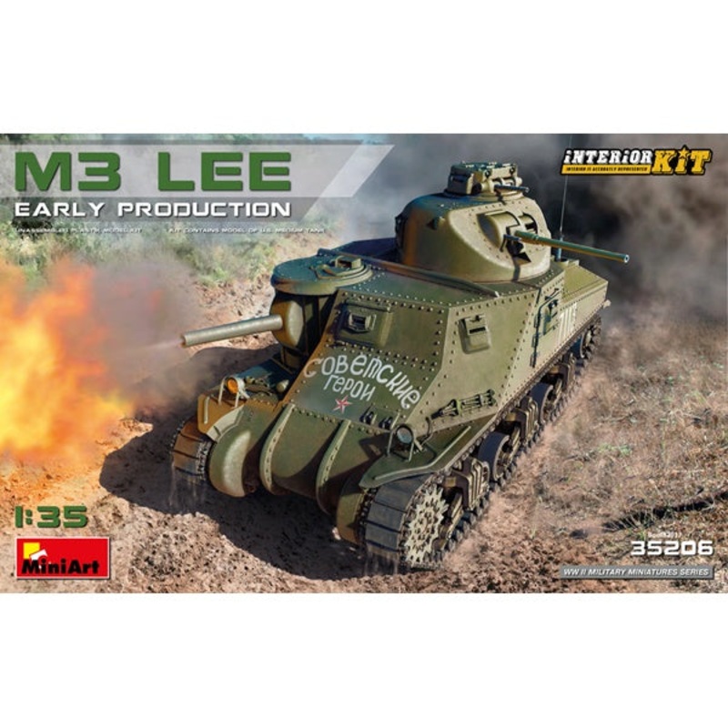 Miniart - 1/35 M3 LEE Early Production (Interior Kit)