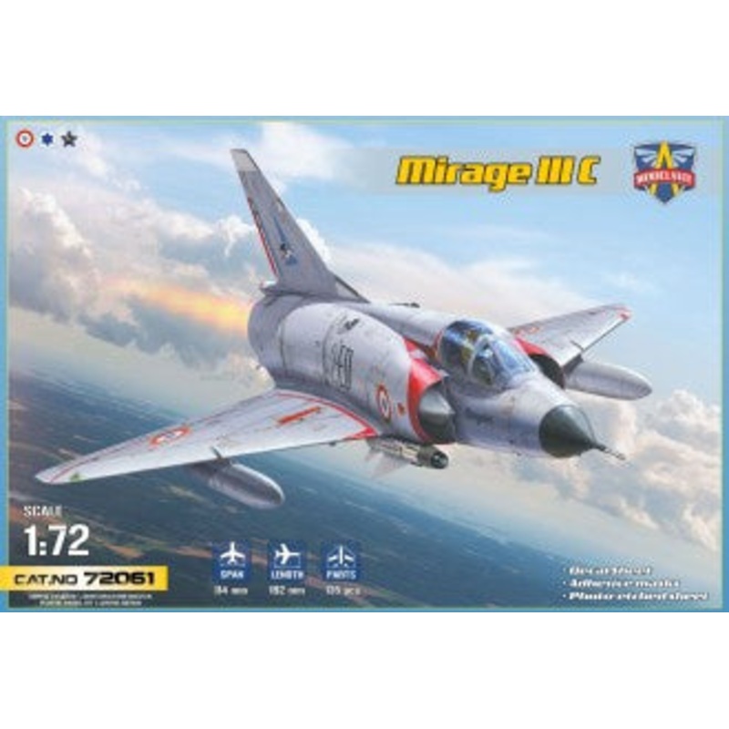 Modelsvit - 1/72 Mirage IIIC w/Saaf Decals