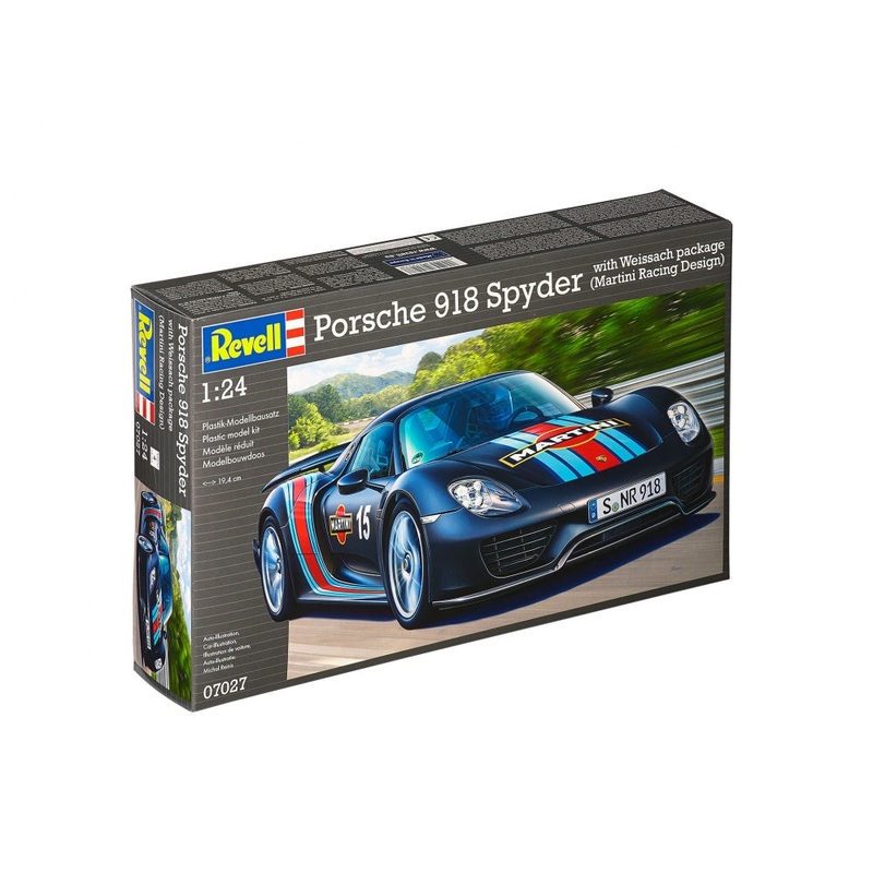 Revell - 1/24 Porsche 918 Spyder "Weissach Package"