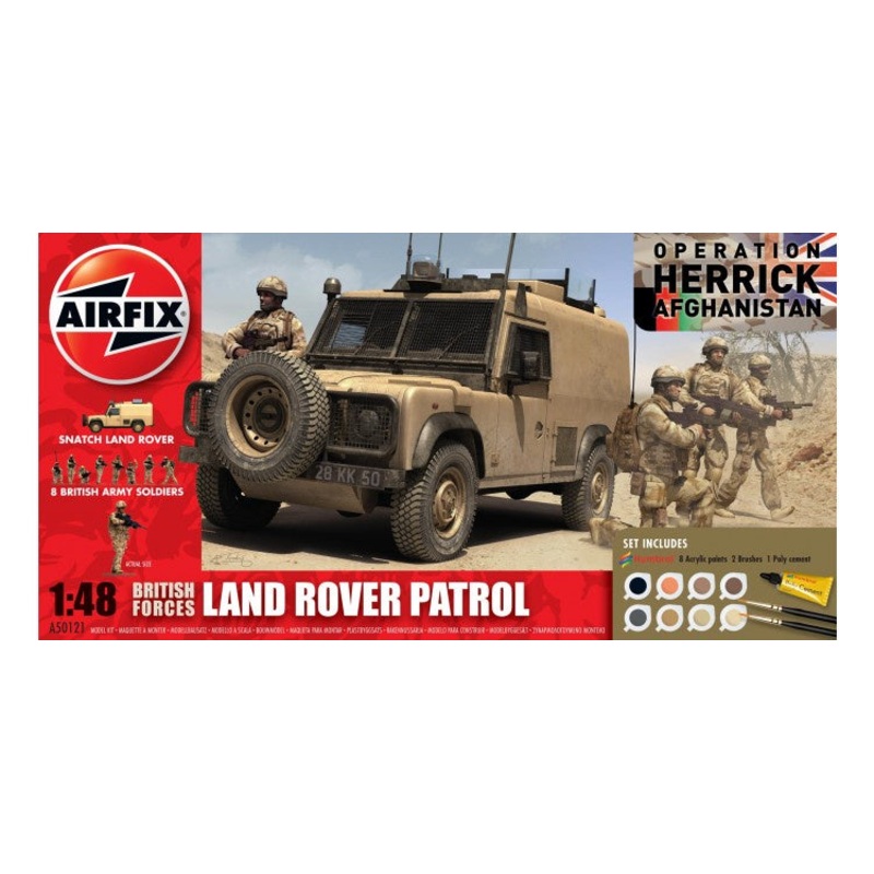 Airfix - 1/48 British Forces Patrol Landrover