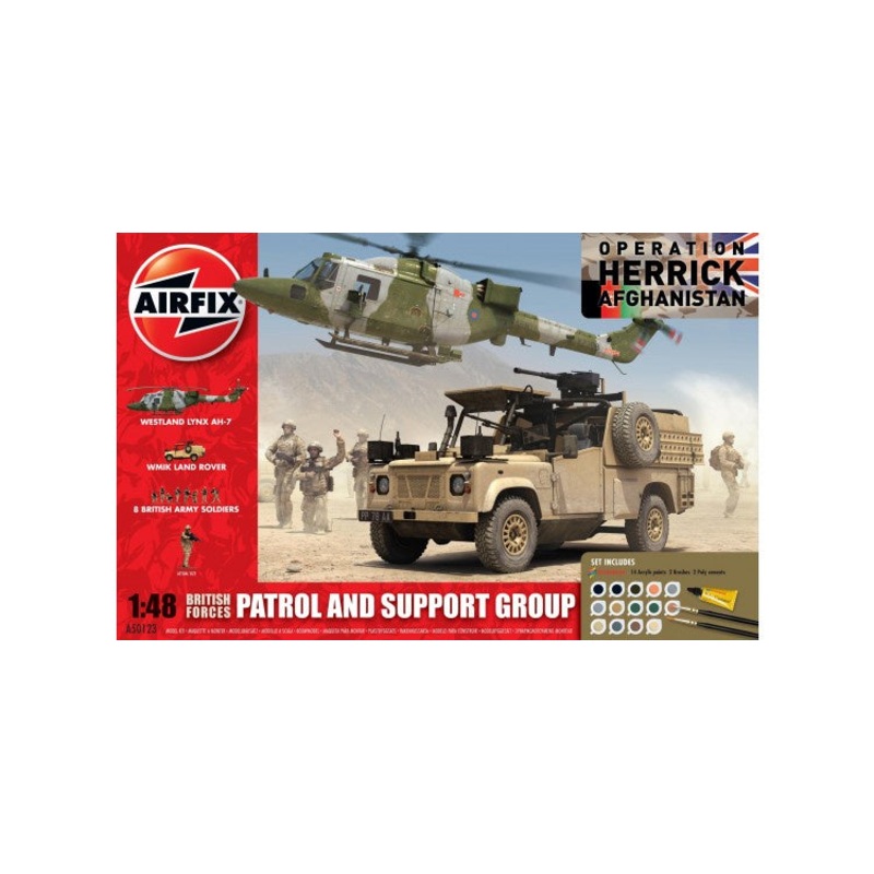 Airfix - 1/48 British Forces -Patrol & Support