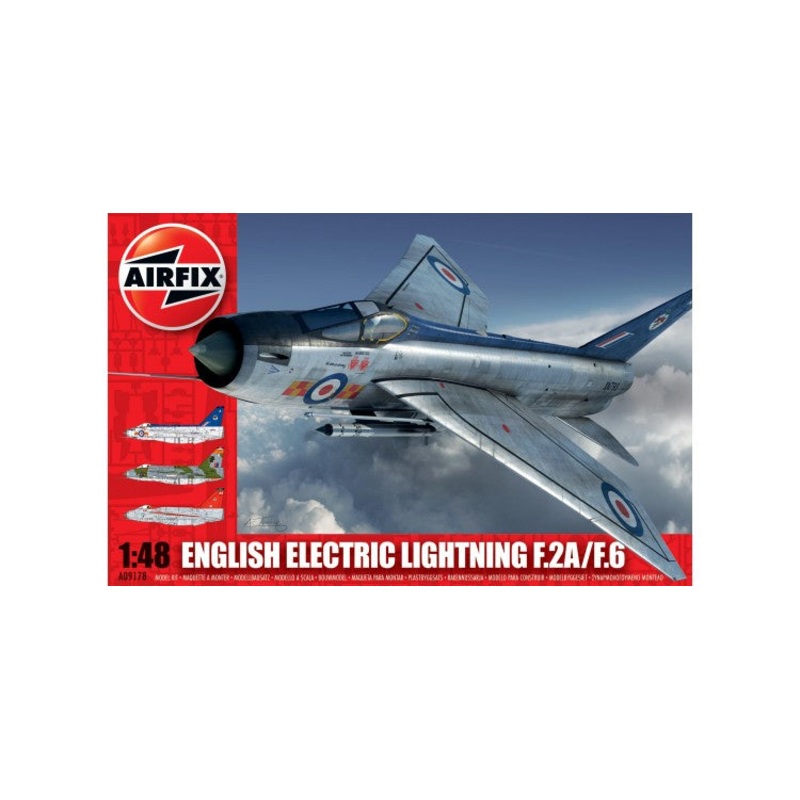 Airfix - 1/48 English Electric Lightning F.2A/F.6