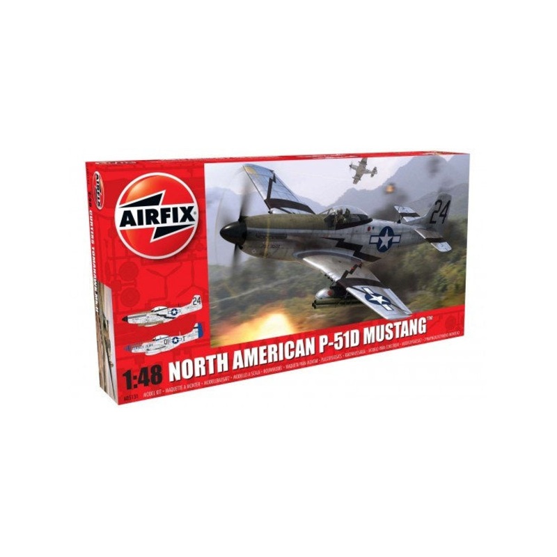 Airfix - 1/48 North American P-51D Mustang